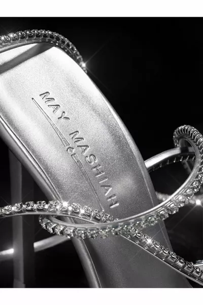 Talons Femme DIAMOND QUEEN GREEN Crystal