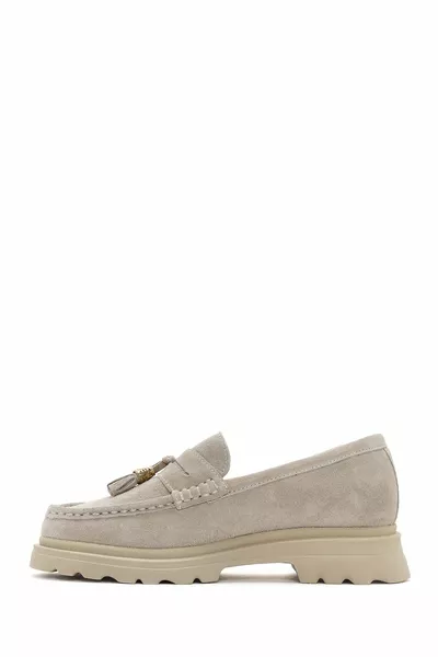 لوفر جلد سويدي بيج للسيدات 