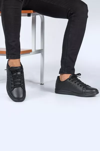  Black Men's Sneaker Casual Sneakers