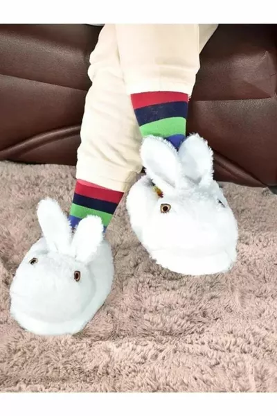 Женская фигурка кролика животного зимний плюшевый пандуф