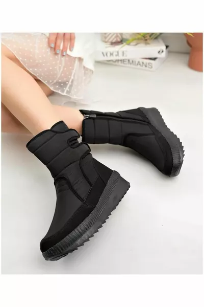 Casual Mold Schneestiefel mit rutschfester Sohle für Damen