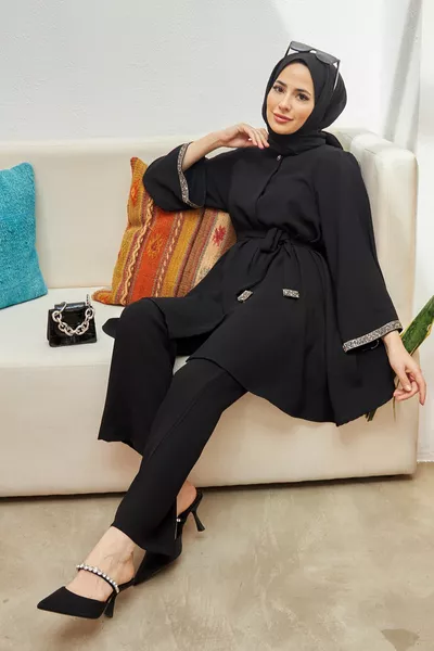 Испанские брюки Туника - черный