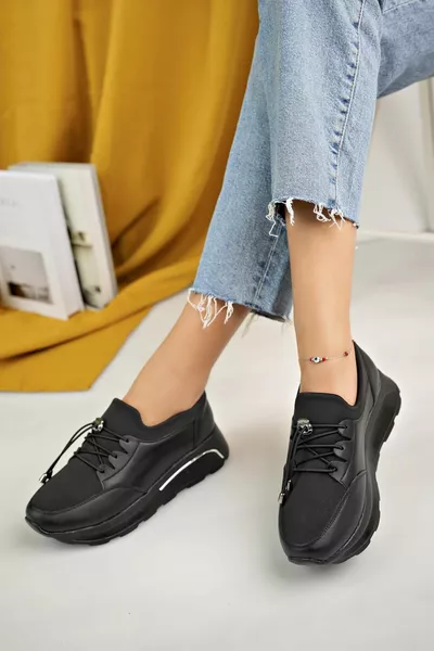 الجلد الأسود تمتد الحجر المرأة أنيقة عارضة عارضة العظام عدم الانزلاق وحيد الباليه الشقق