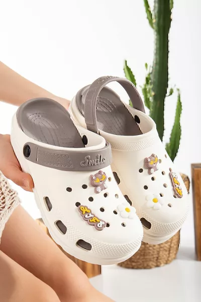 Confortable semelle haute échelle hôpital cuisinier infirmière médecin pantoufles sandales croisées Sabo