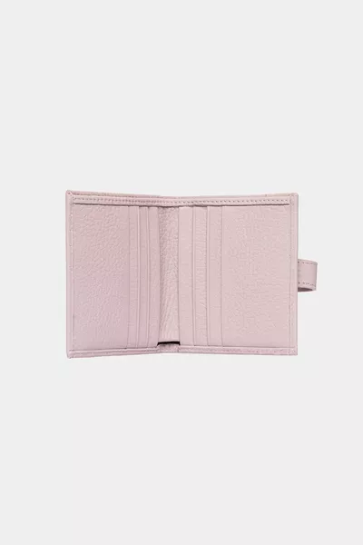  Genuine Genuine Leather Custom Design Women Men Wallet Lilac