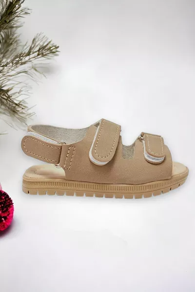 Велкро Унисекс Детски Сандали с двойна каишка