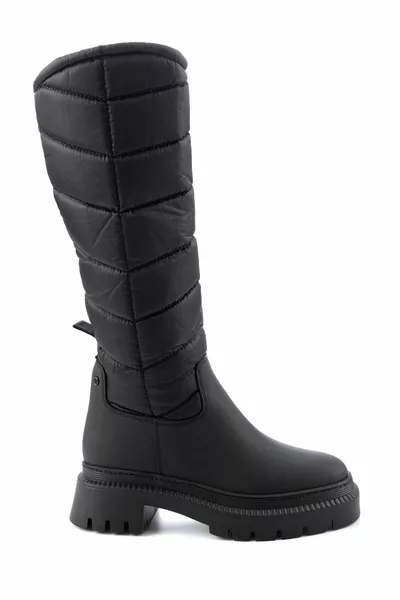 Noir mat Bottes Femme 