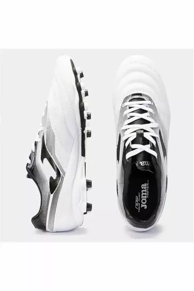   White Firm Ground fg White Football Boots