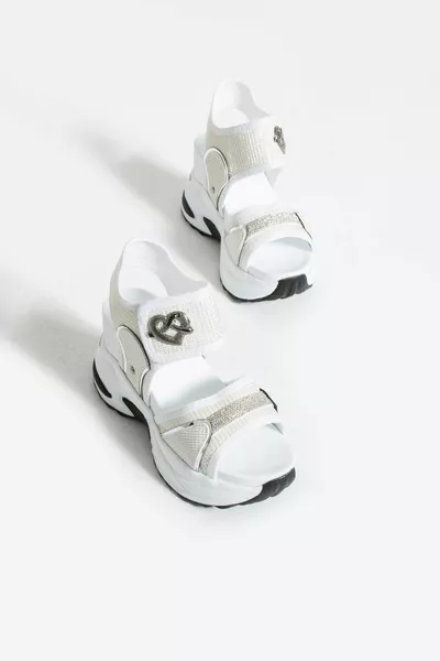 Nua Shoes Fashion Stone High Sole Sandals  cm Heeled Sandals