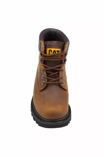 Cat Colorado Мужские медные кожаные повседневные сапоги