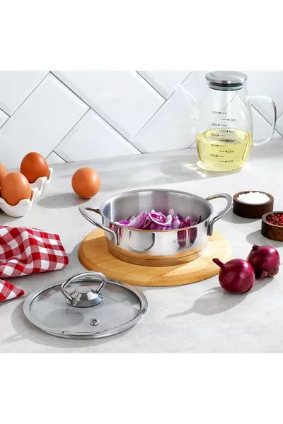 Micro Mini Lage Stalen Pan cm - 2 Stuks