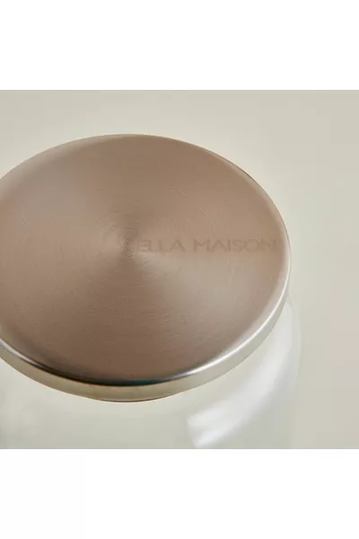 Set de 3 bocaux avec couvercle métallique Jely Naturel ( CC)