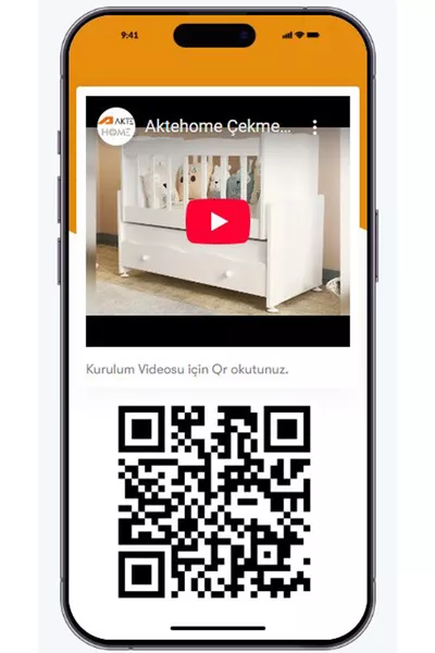 Culla Oscillante per Neonati con Cassetto – Bianca, Modello Confortevole e Sicuro