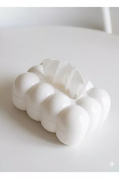 İskandinav Tarz Bulut Şeklinde Pinterest Peçetelik Dekoratif Masaüstü Peçete Kutusu