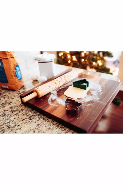 Planche à Pâtisserie - Planche de Découpe Tendance - Planche de Découpe de Comptoir - Planche à Découper la Viande