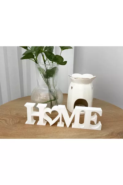 Home Fabric Decorative Figurine Desktop Decor - White  Cm X 6 Cm.