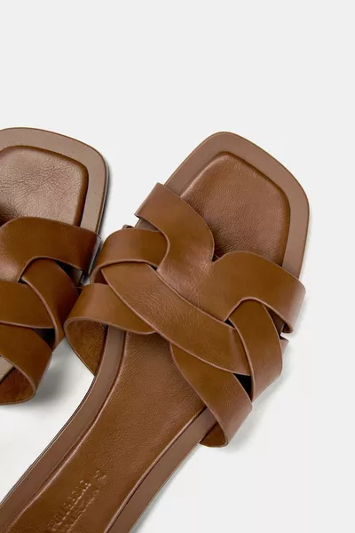 Slippers met kruisband