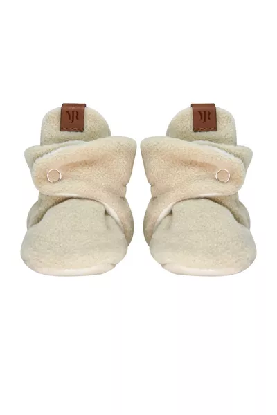 Rutschfeste Sohle, Baby-Hausschuhe, Erste-Schritte-Hausschuhe, atmungsaktiv, nicht fusselnd aus Polar