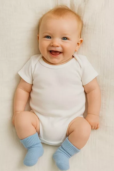 جوارب أطفال عضوية من القطن الطبيعي للجنسين، مجموعة من 5 أزواج، عبوة فاخرة للمواليد الجدد