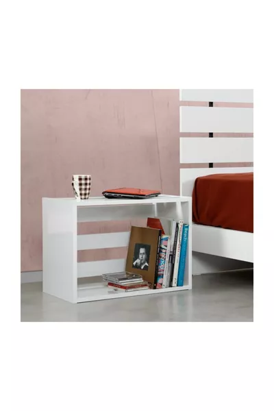 هوغا كومودين أبيض فائق اللمعان