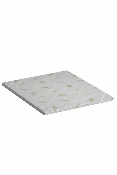 Протектор за матрак, с птичи пух и пяна, пълен ортопедичен, с алое вера, налични размери