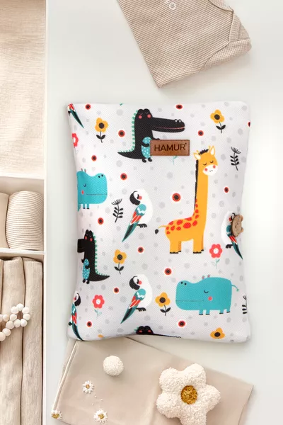 حقيبة رعاية الطفل للأم حقيبة تنظيم لتغيير حفاضات المولود الجديد منظم حقيبة حيوانات