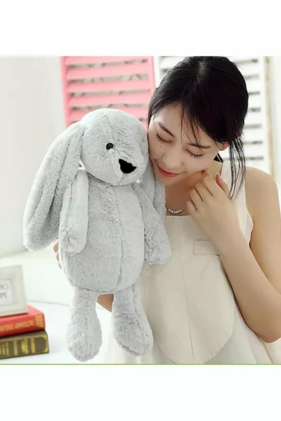Il mio amico per dormire, coniglio di peluche a orecchie lunghe, Cm