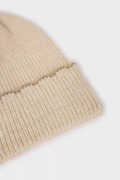 Women's Basic Plain Knit Beanie WN