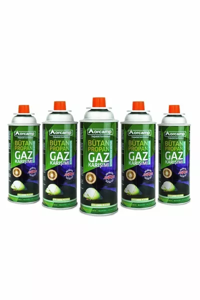 خرطوشة غاز جرام 5 قطع لشعلة الغاز