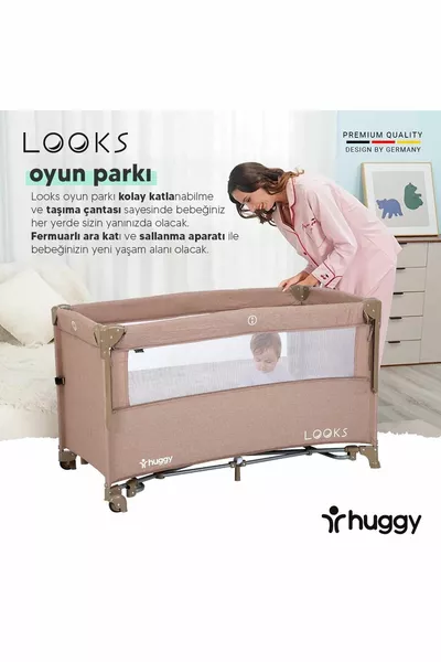 Looks 5 in 1 Anne Yani Park Letto Gioco Park + letto