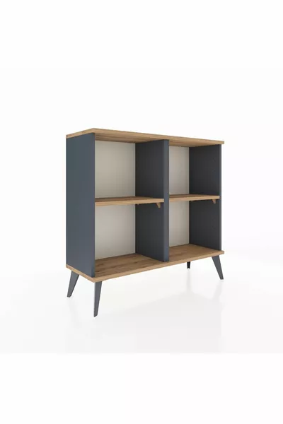 Arges Şifonyer 2 Raflı  Antrasit-Çam