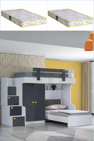 Ranza, Metris Ranza Stapelbed Kast 2 Comfort Matrassen