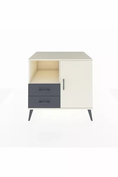 Скрин Kronos с 2 рафта, 2 чекмеджета и 1 врата, Ахат-Ахат/Антракс