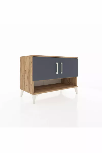 Hyperion Dressoir 2 Planken 2 Deurtjes Den-Antraciet