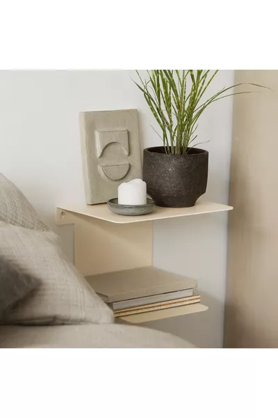 خزانة جانبية من المعدن فارى، خزانة جانبية حديثة، رف للأكسسوارات، خزانة جانبية بها رف