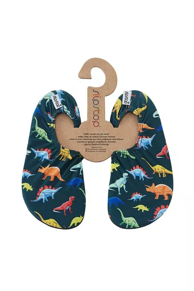 Boys' Dinosaur Pattern Non-Slip Water Shoes