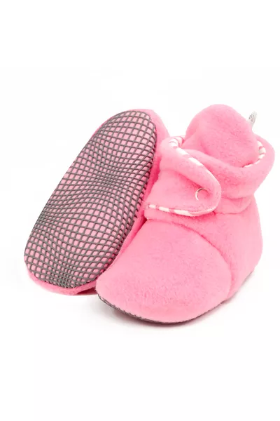 Non-Slip Sole, Baby Slippers, First-Step Home Shoes, Lined with Breathable Organic Cotton