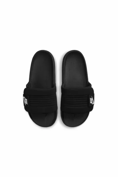 Джапанки Offcourt Adjust в черно, подходящи за ежедневно ползване