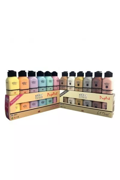 PASTEL en METALIC Set Acrylverf  ml