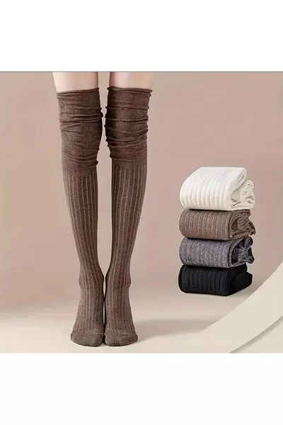 Dizüstü Çizme, Bot, Kadın Çorabı 4'Çift