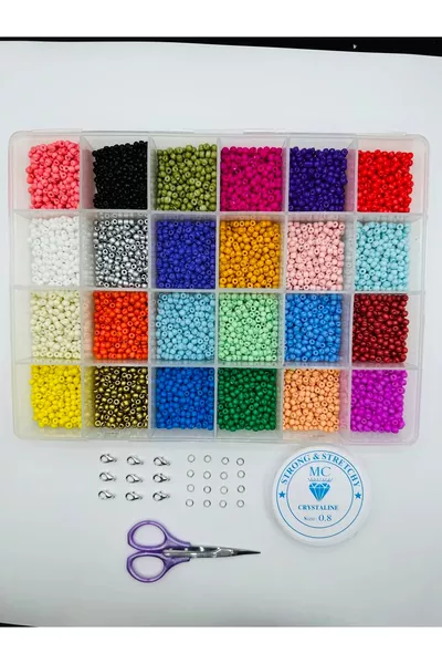 Голяма кристална перлена комплекта  части бижутерски материали