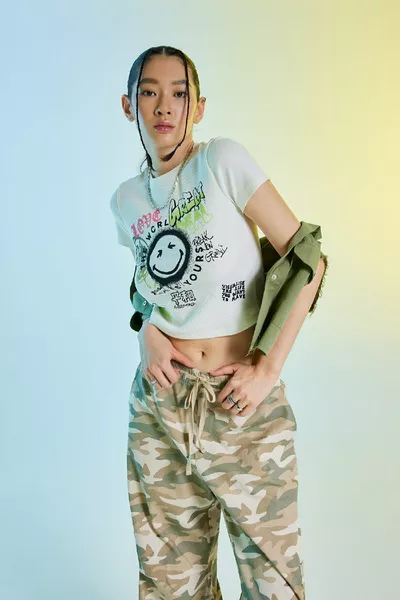 T-shirt a maniche corte Coool Smileyworld Fitted Fitilli Kaşkorse sm