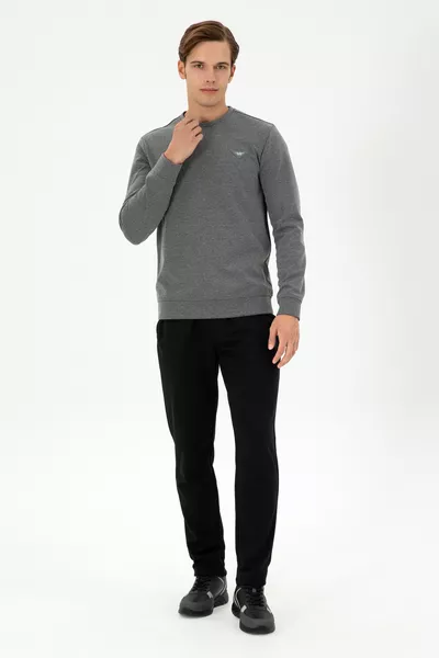 بنطال رياضي رجالي أسود 