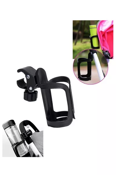 دراجة عربة أطفال حامل زجاجة حافظة زجاجة قنينة ماء سلة زجاجة مقبض إطار