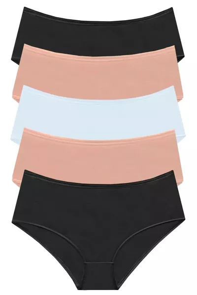  Дамски микс 5 ежедневни бикини 