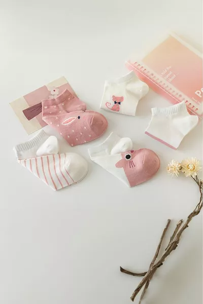 جوارب نسائية بنقشة خمسة KC 