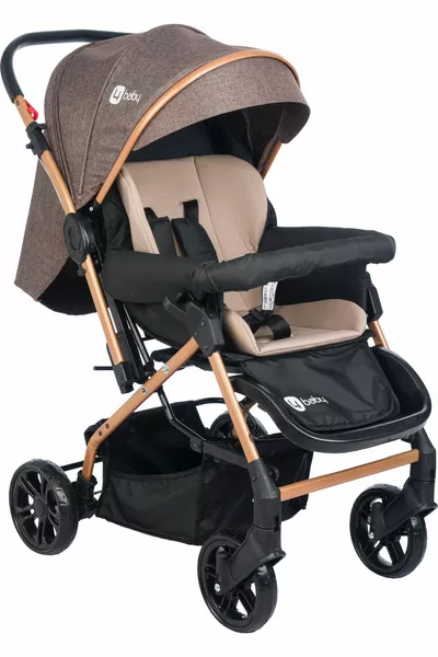 POUSSETTE DOUBLE BÉBÉ ENERGIE GOLD