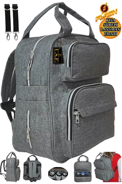 Органайзер для ухода за ребенком, функциональная сумка-рюкзак для мамы и ребенка