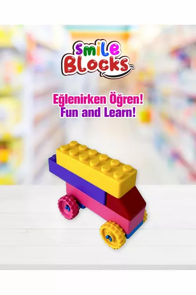 Smile Blocks Piece Plastic Boxed Micro Block Lego