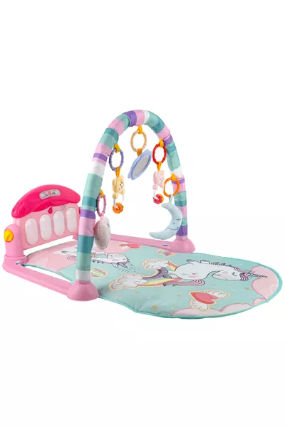 سجادة لعب يونيكورن مع بيانو